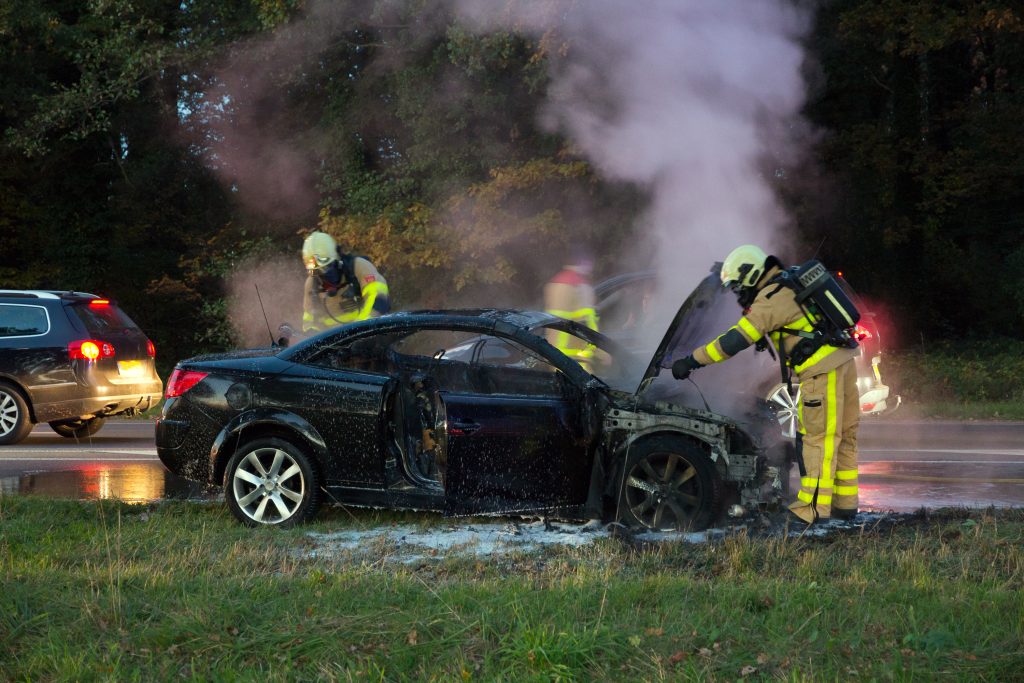 car fire