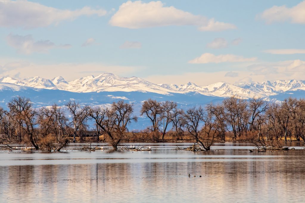 Barr Lake State Park in Brighton, Colorado