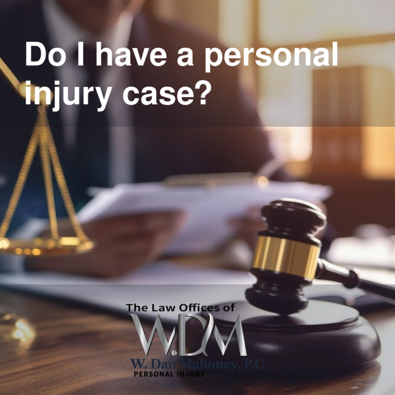 Do I have a personal injury case?