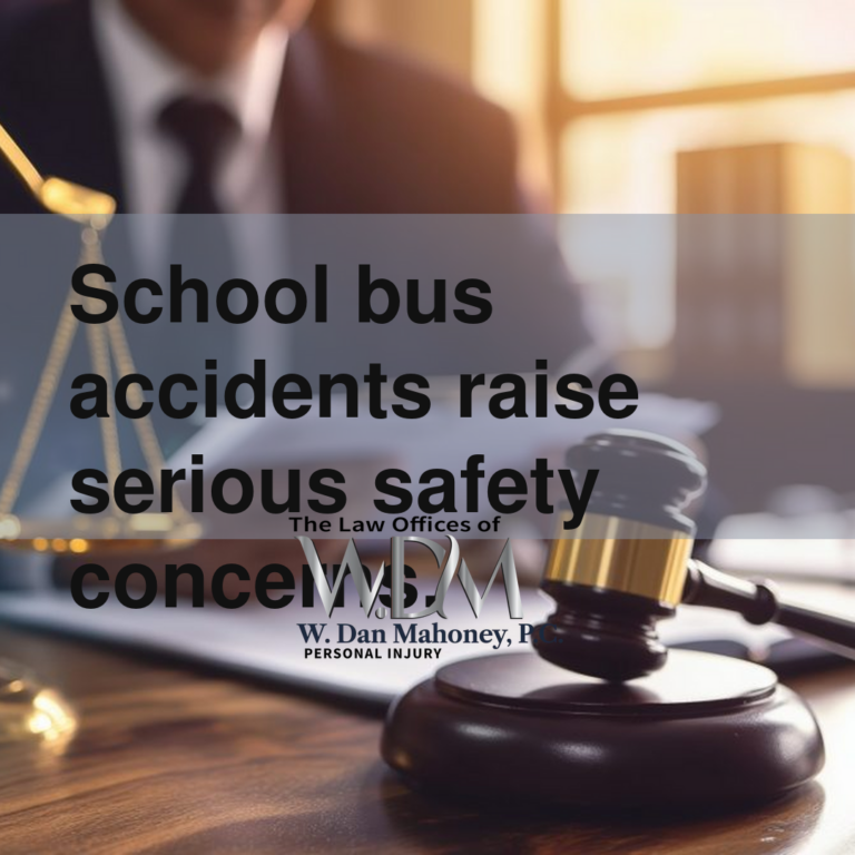 School bus accidents raise serious safety concerns.