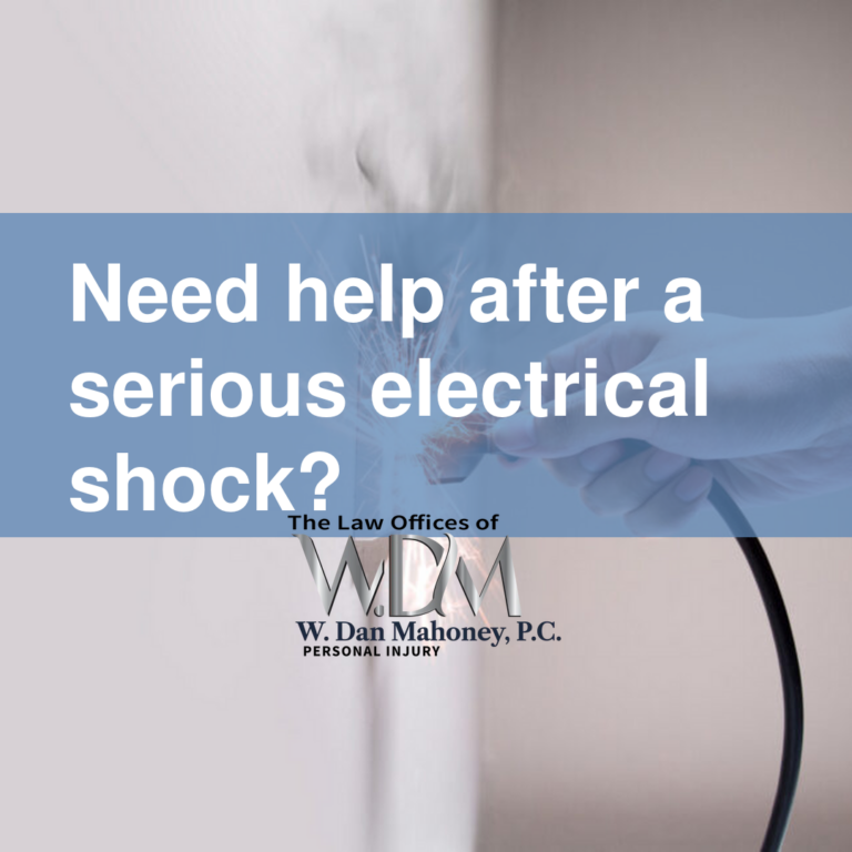 Need help after a serious electrical shock?