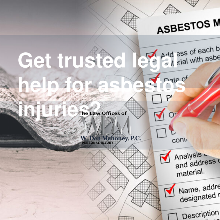 Get trusted legal help for asbestos injuries?