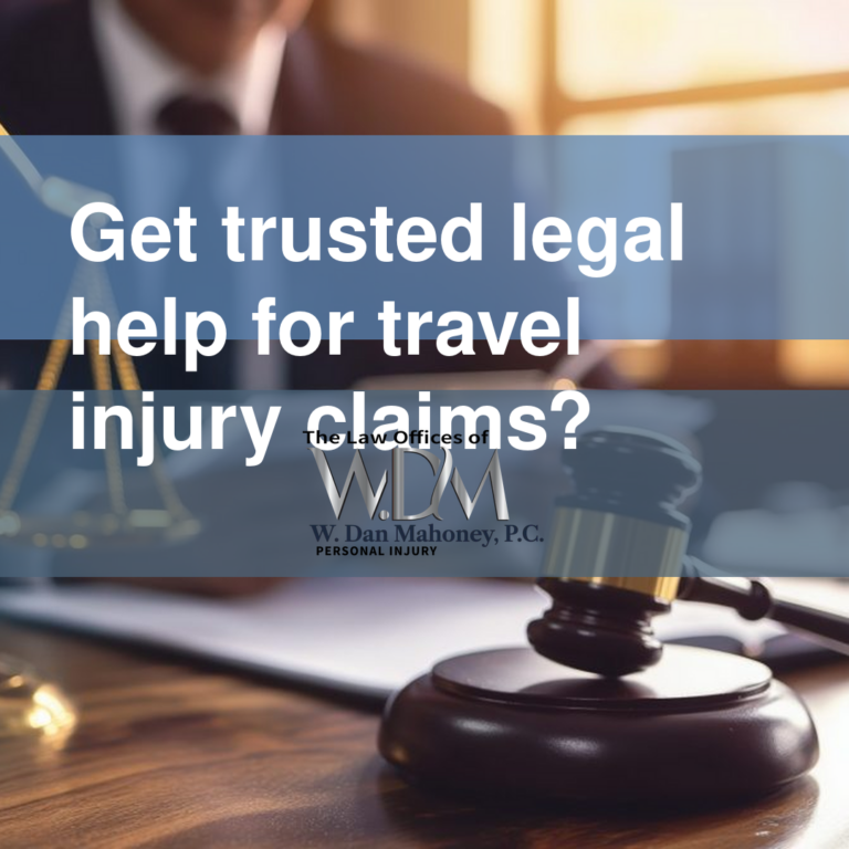 Get trusted legal help for travel injury claims?