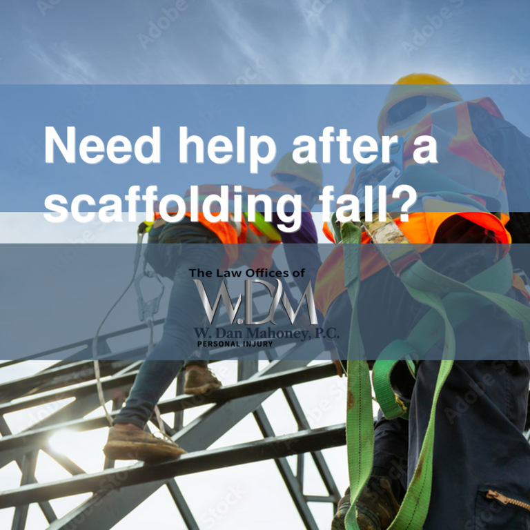 Need help after a scaffolding fall?