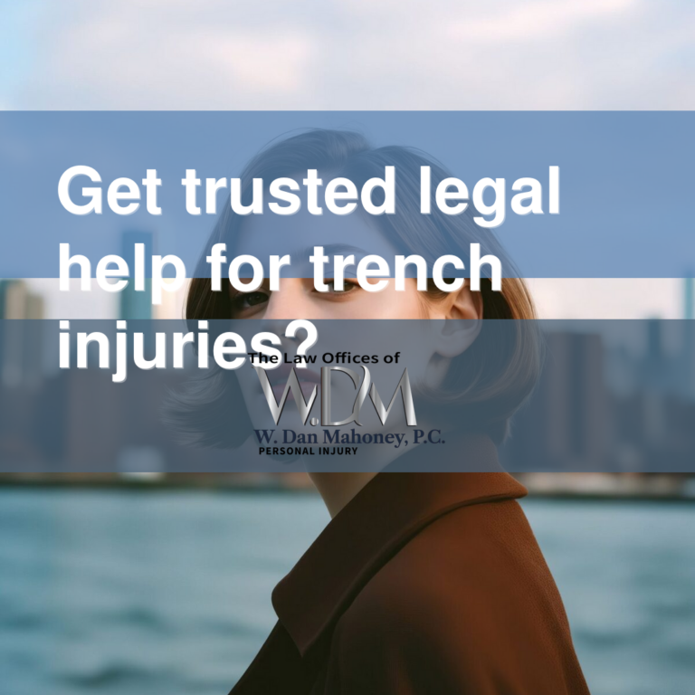 Get trusted legal help for trench injuries?