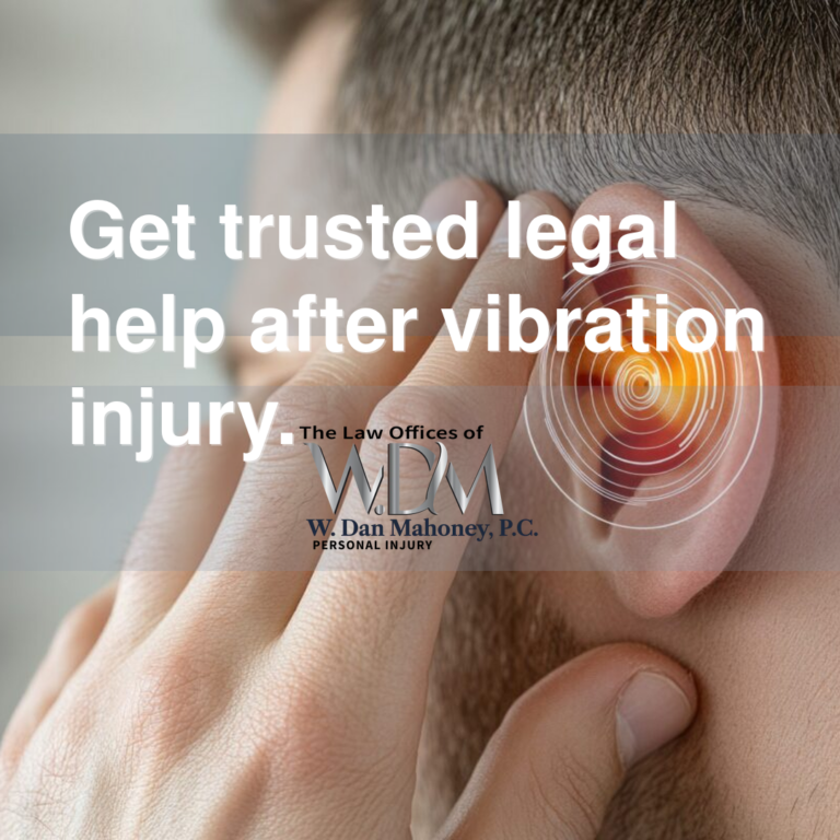 Get trusted legal help after vibration injury.