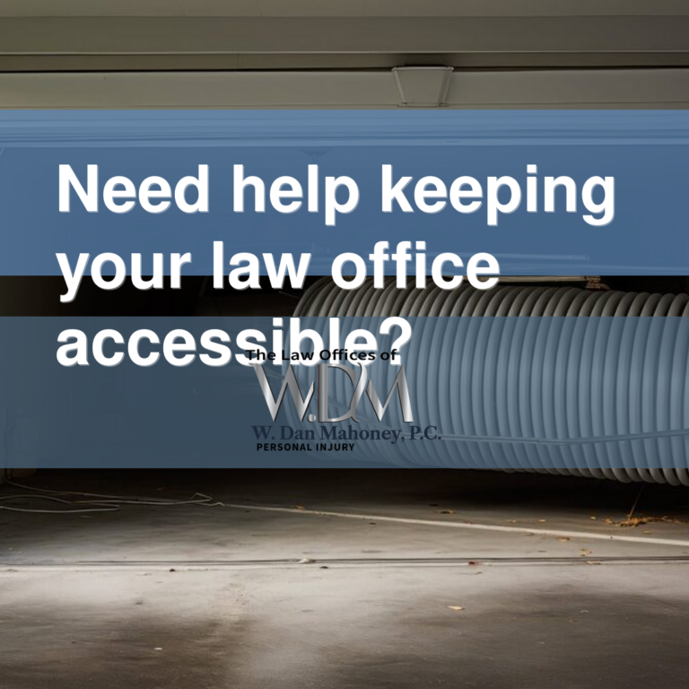 Need help keeping your law office accessible?