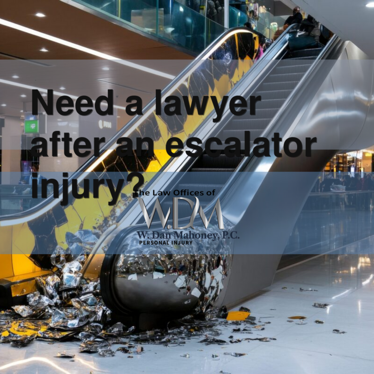 Need a lawyer after an escalator injury?