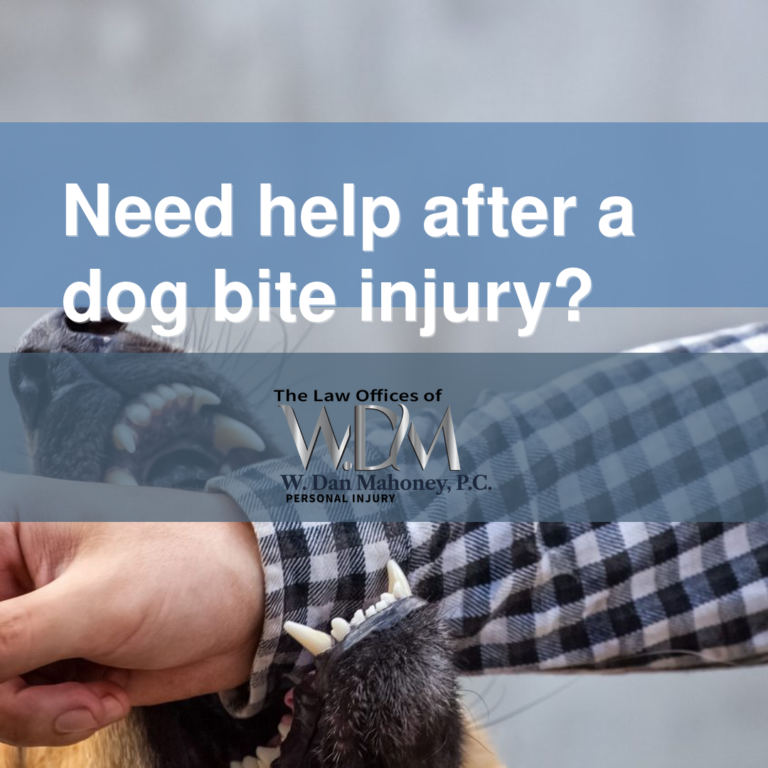 Need help after a dog bite injury?
