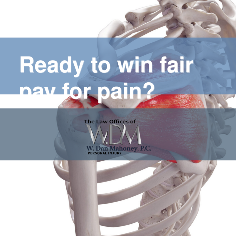 Ready to win fair pay for pain?