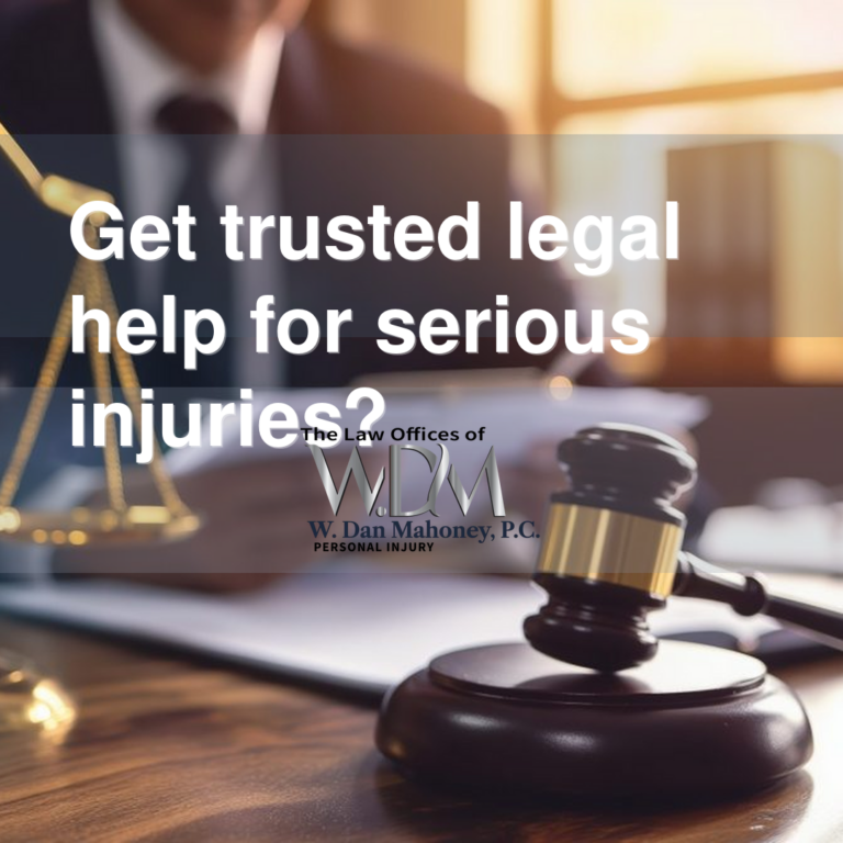 Get trusted legal help for serious injuries?
