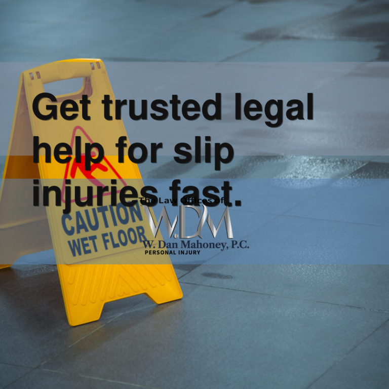 Get trusted legal help for slip injuries fast.