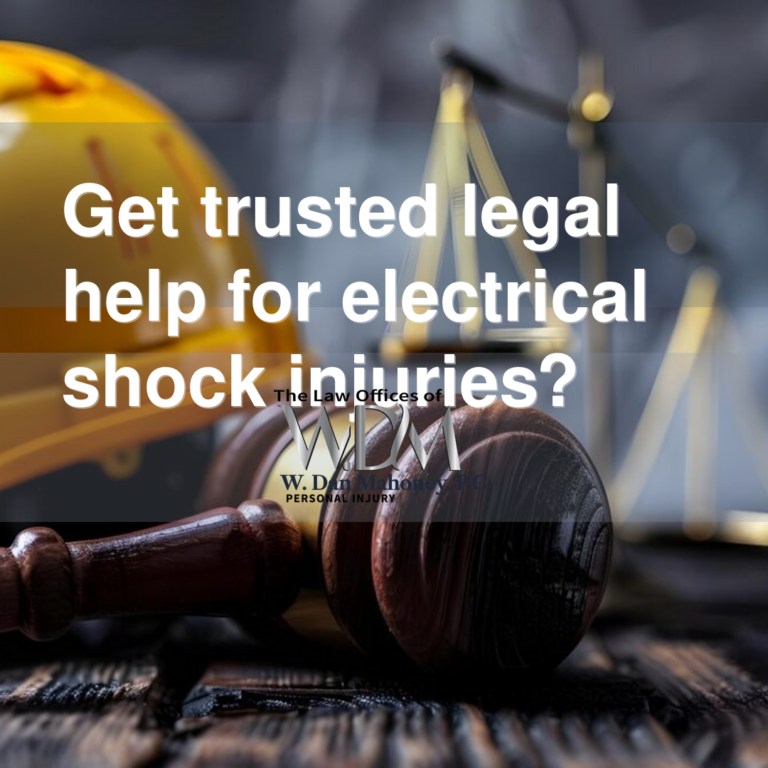 Get trusted legal help for electrical shock injuries?